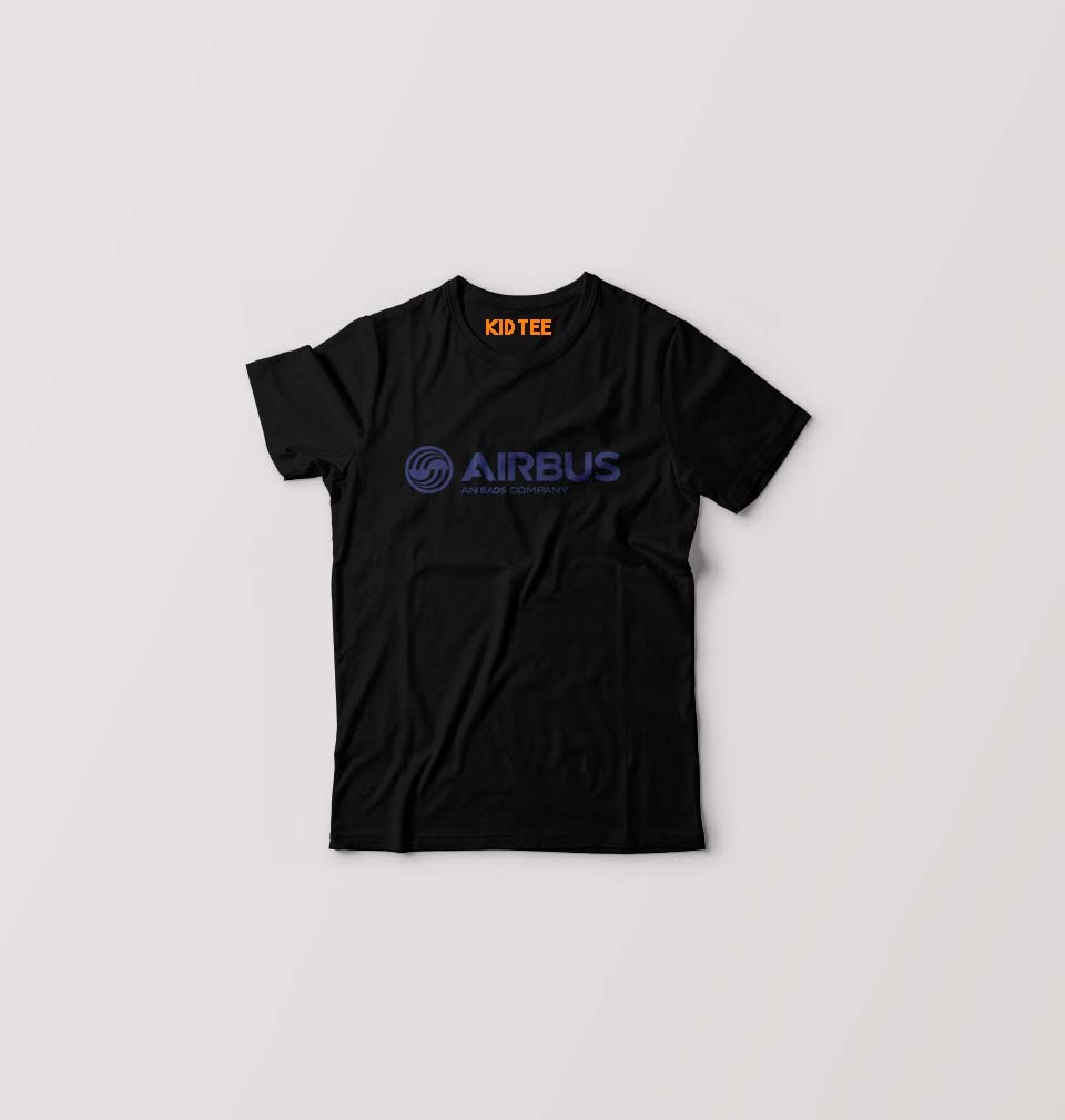 Airbus T-Shirt for Boy/Girl-Black-Ektarfa.online