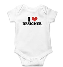 Load image into Gallery viewer, I LOVE DESIGNER Romper For Baby Boy/Girl-White-Ektarfa.online
