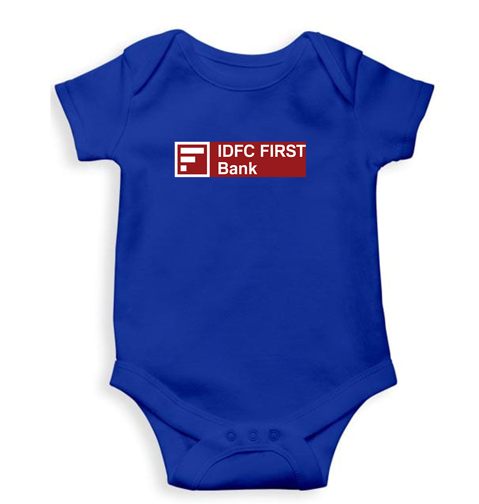 IDFC FIRST BANK Romper For Baby Boy/Girl