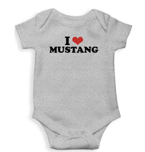 Load image into Gallery viewer, I LOVE MUSTANG Romper For Baby Boy/Girl-Grey-Ektarfa.online
