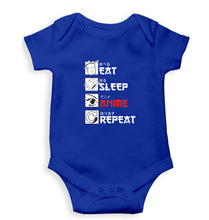 Load image into Gallery viewer, Eat Sleep Anime Repeat Romper For Baby Boy/Girl

