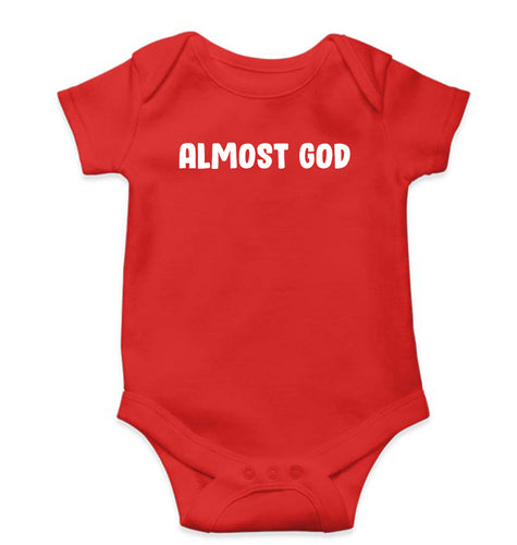 almost god Romper For Baby Boy/Girl-Red-Ektarfa.online