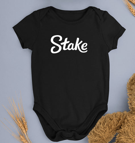 Stake Romper For Baby Boy/Girl-Black-Ektarfa.online