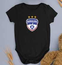 Load image into Gallery viewer, Bengaluru FC Romper For Baby Boy/Girl-Black-Ektarfa.online
