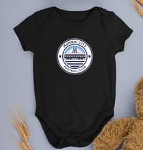 Load image into Gallery viewer, Mumbai Fc Romper For Baby Boy/Girl-Black-Ektarfa.online
