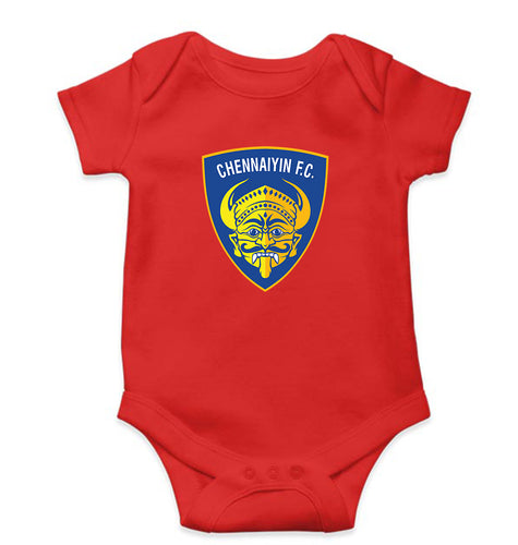 chennaiyin FC Romper For Baby Boy/Girl-Red-Ektarfa.online