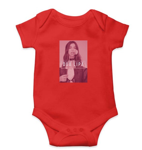 dua lipa Romper For Baby Boy/Girl-Red-Ektarfa.online