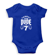 Load image into Gallery viewer, 7th Happy Birthday Kids Romper For Baby Boy/Girl
