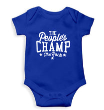 Load image into Gallery viewer, The Rock - The People&#39;s Champ Romper For Baby Boy/Girl-Royal Blue-Ektarfa.online
