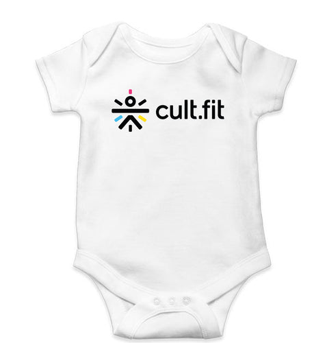 Cult Fit Romper For Baby Boy/Girl-White-Ektarfa.online