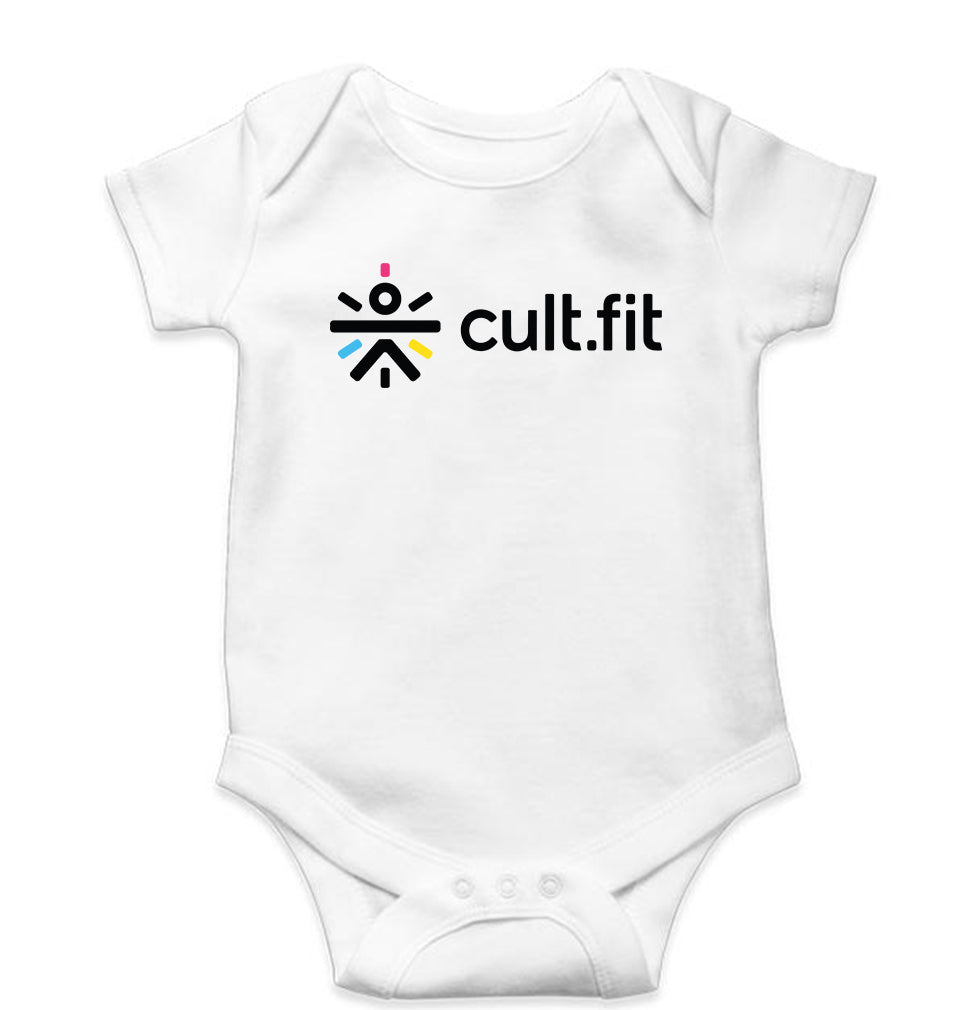Cult Fit Romper For Baby Boy/Girl-White-Ektarfa.online
