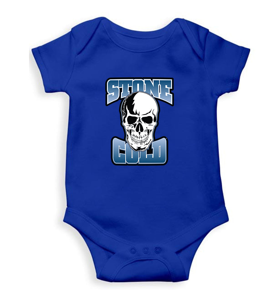 Stone Cold Steve Austin Romper For Baby Boy/Girl-Royal Blue-Ektarfa.online