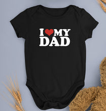 Load image into Gallery viewer, I LOVE MY DAD Romper For Baby Boy/Girl-Black-Ektarfa.online
