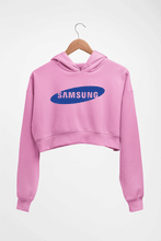 Load image into Gallery viewer, Samsung Crop HOODIE FOR WOMEN-Light Baby Pink-Ektarfa.online
