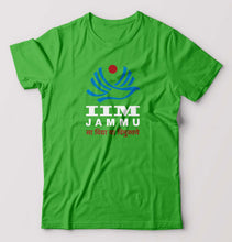 Load image into Gallery viewer, IIM Jammu T-Shirt for Men-flag green-Ektarfa.online
