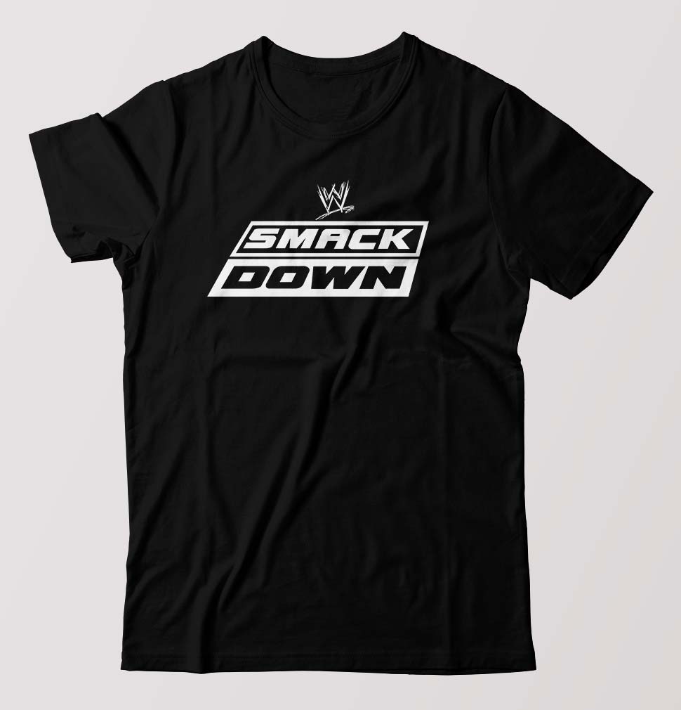 smackdown T-Shirt for Men-Black-Ektarfa.online
