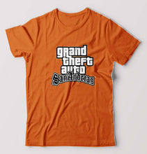 Load image into Gallery viewer, GTA San T-Shirt for Men-Orange-Ektarfa.online

