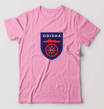 Load image into Gallery viewer, Odisha FC T-Shirt for Men-Light Baby Pink-Ektarfa.online
