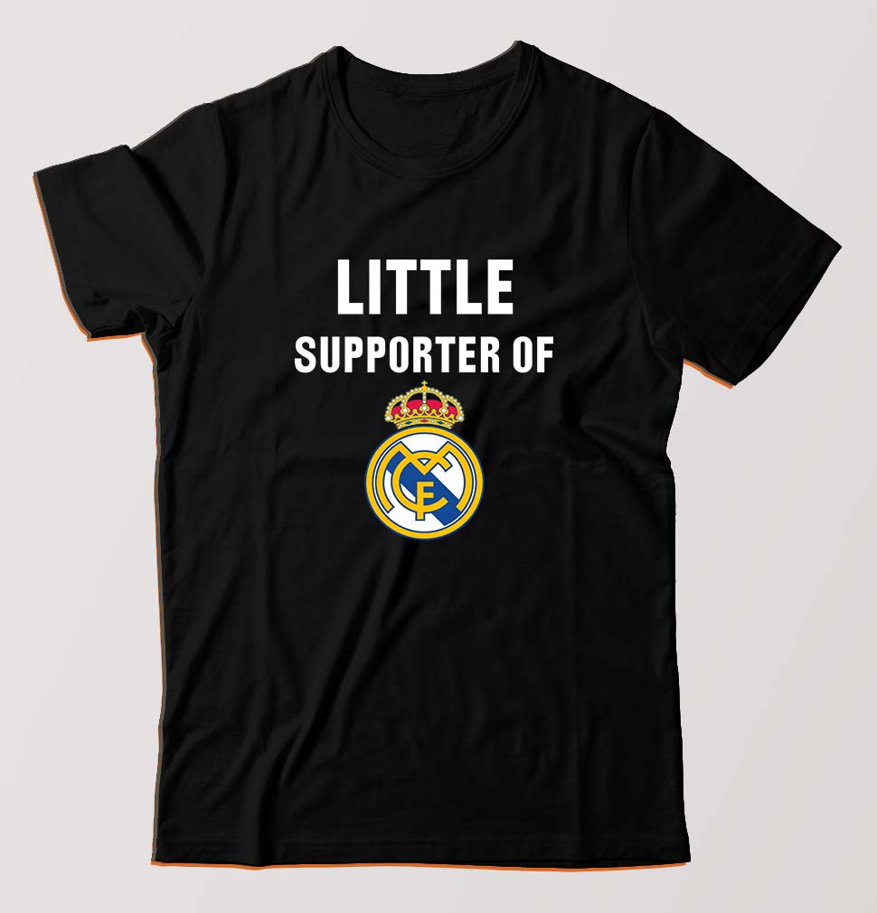 Little Supporter Real Madrid T-Shirt for Men-Black-Ektarfa.online
