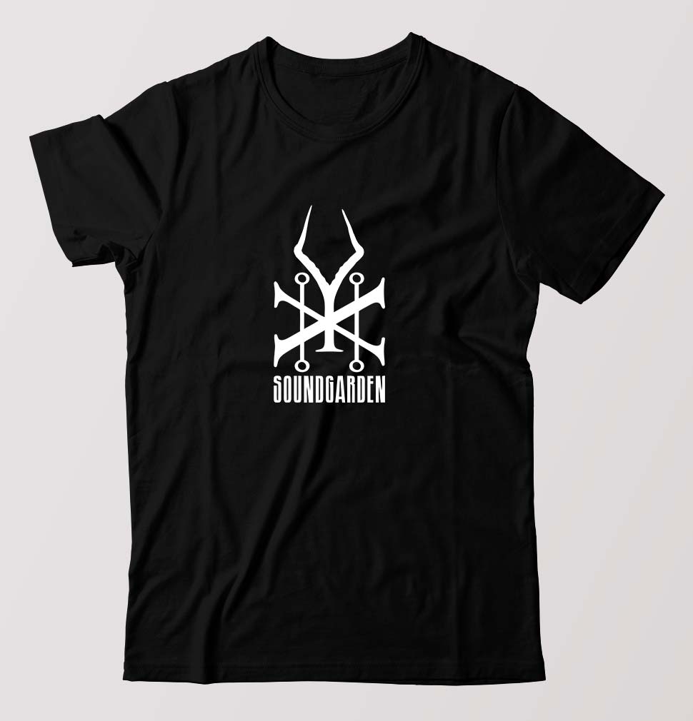Soundgarden T-Shirt for Men-Black-Ektarfa.online