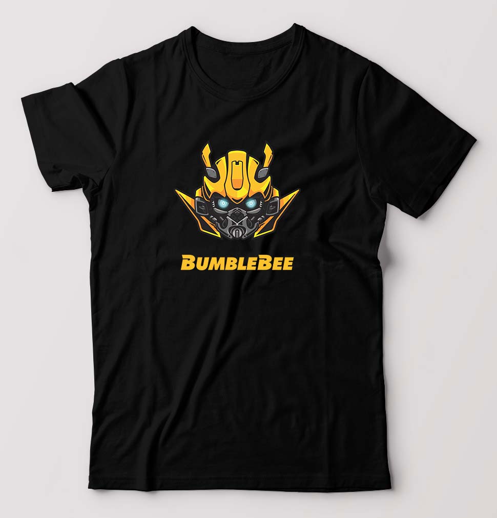 Transformers Bumblebee T-Shirt for Men-Black-Ektarfa.online