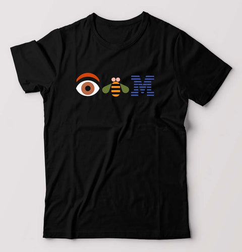 IBM T-Shirt for Men-Black-Ektarfa.online