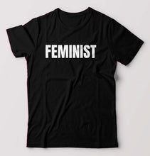 Load image into Gallery viewer, feminist T-Shirt for Men-Black-Ektarfa.online
