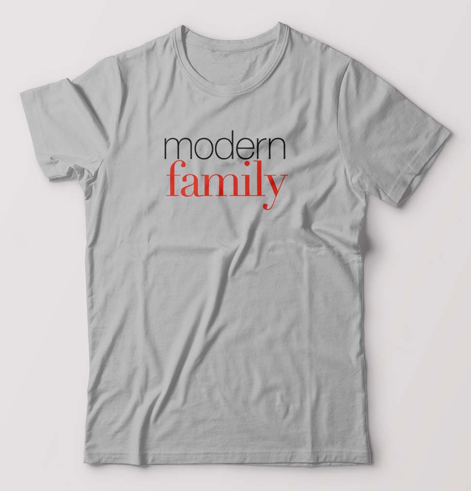 modern family T-Shirt for Men-Grey Melange-Ektarfa.online