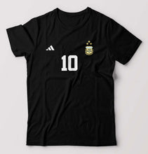 Load image into Gallery viewer, Argentina Fottball 10 T-Shirt for Men-Black-Ektarfa.online
