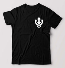 Load image into Gallery viewer, sikh T-Shirt for Men-Black-Ektarfa.online

