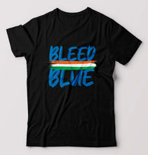Load image into Gallery viewer, bleed blue T-Shirt for Men-Black-Ektarfa.online
