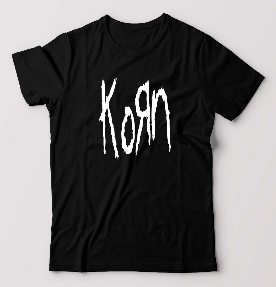 Korn T-Shirt for Men-Black-Ektarfa.online