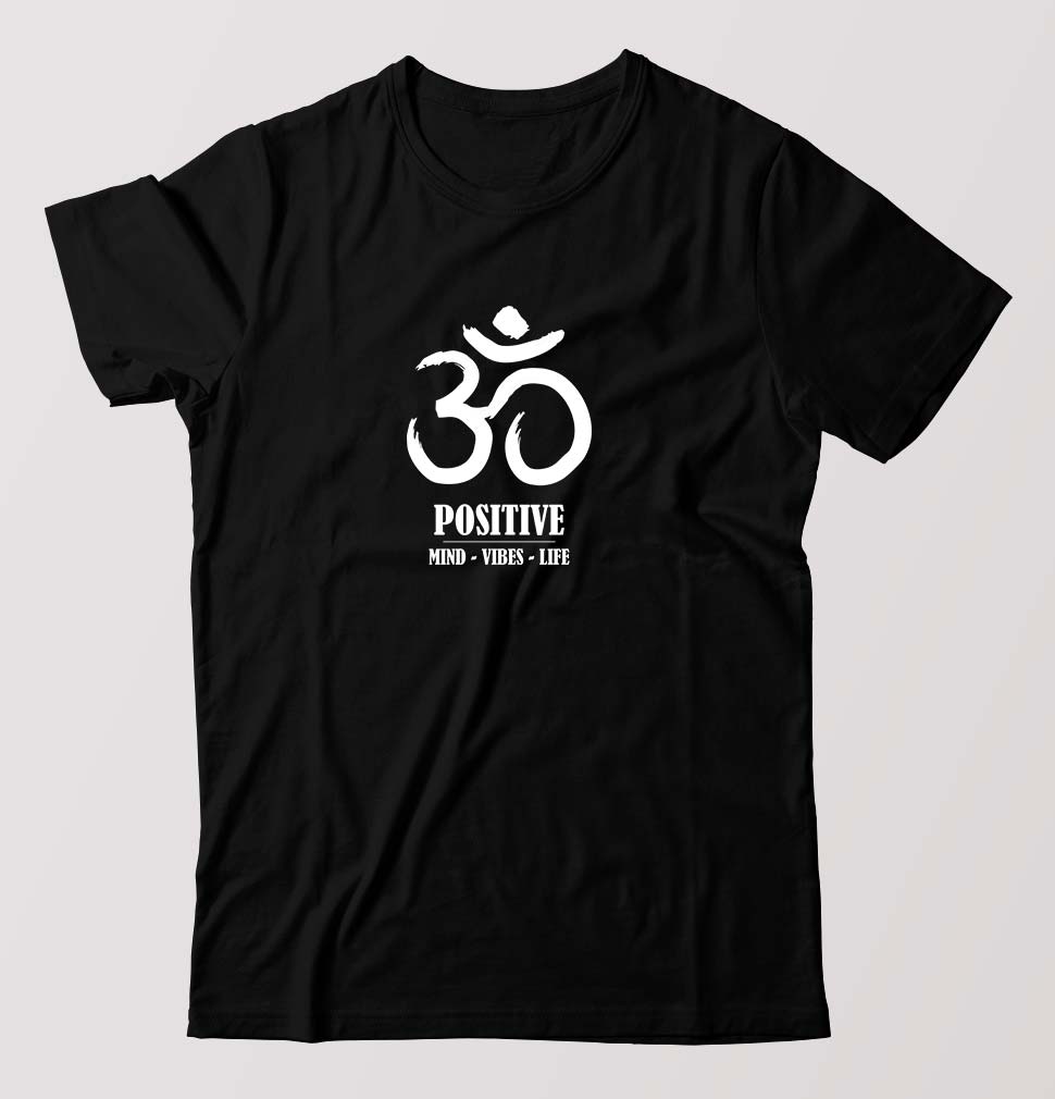 Om T-Shirt for Men-Black-Ektarfa.online
