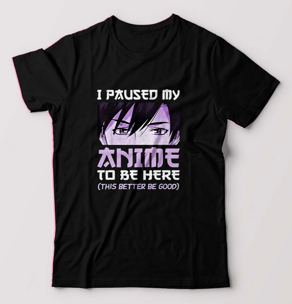 Paused my Anime T-Shirt for Men
