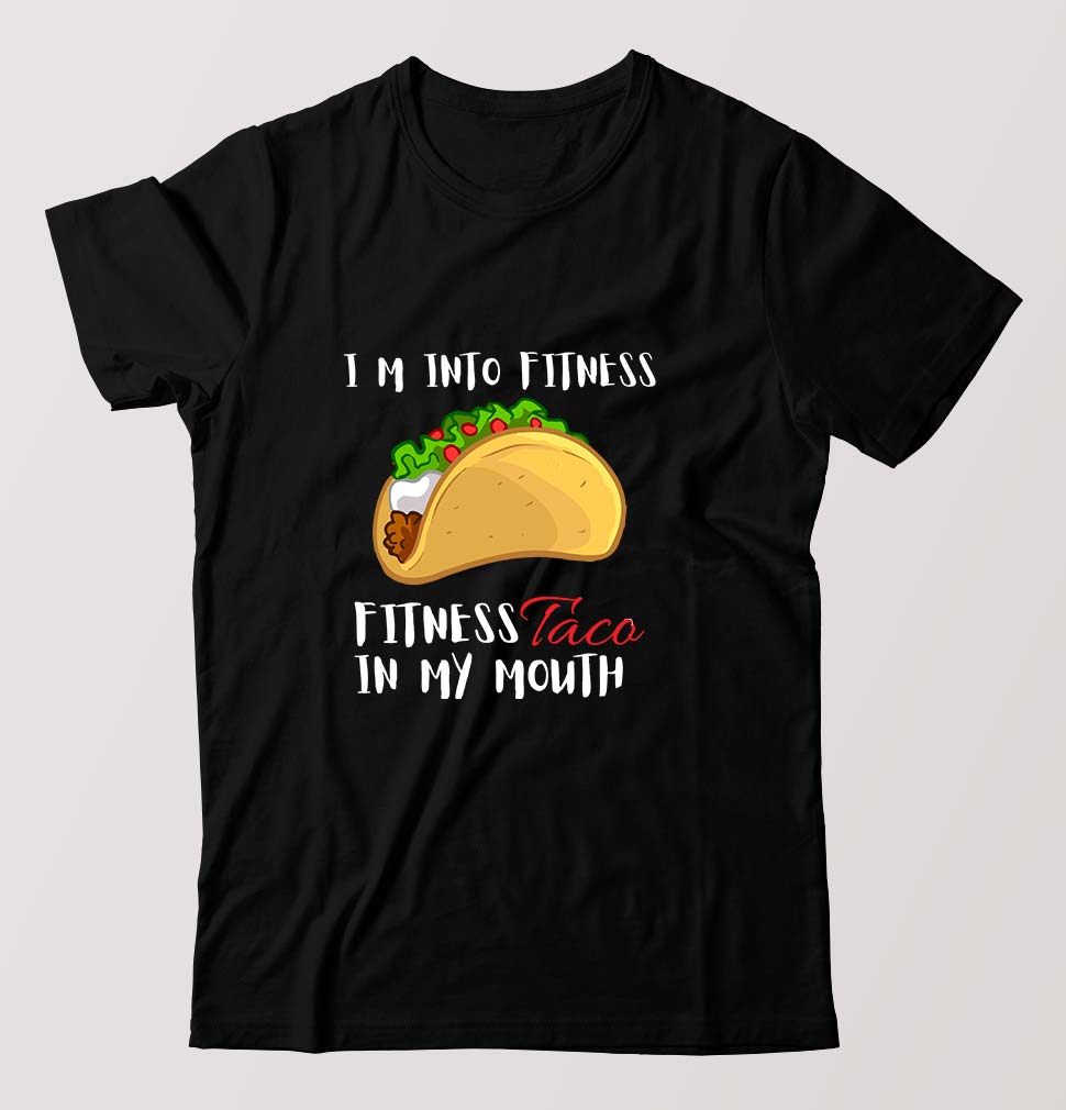 Taco T-Shirt for Men-Black-Ektarfa.online