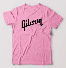 Load image into Gallery viewer, gibson T-Shirt for Men-Light Baby Pink-Ektarfa.online

