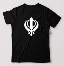 Load image into Gallery viewer, sikh T-Shirt for Men-Black-Ektarfa.online
