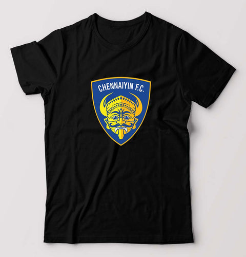 chennaiyin FC T-Shirt for Men-Black-Ektarfa.online
