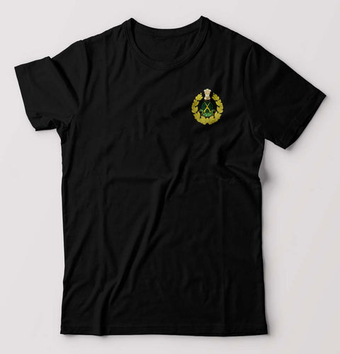 ITBP Army T-Shirt for Men-Black-Ektarfa.online