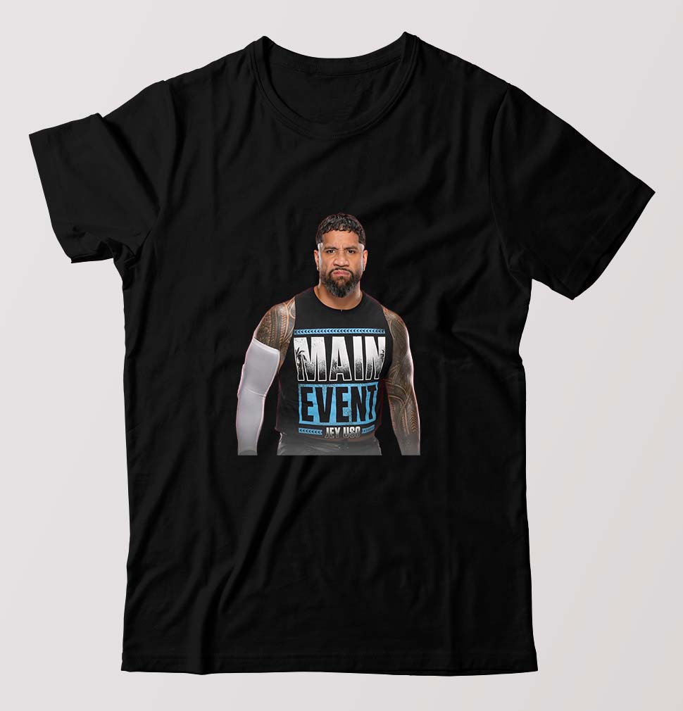 jey uso T-Shirt for Men-Black-Ektarfa.online