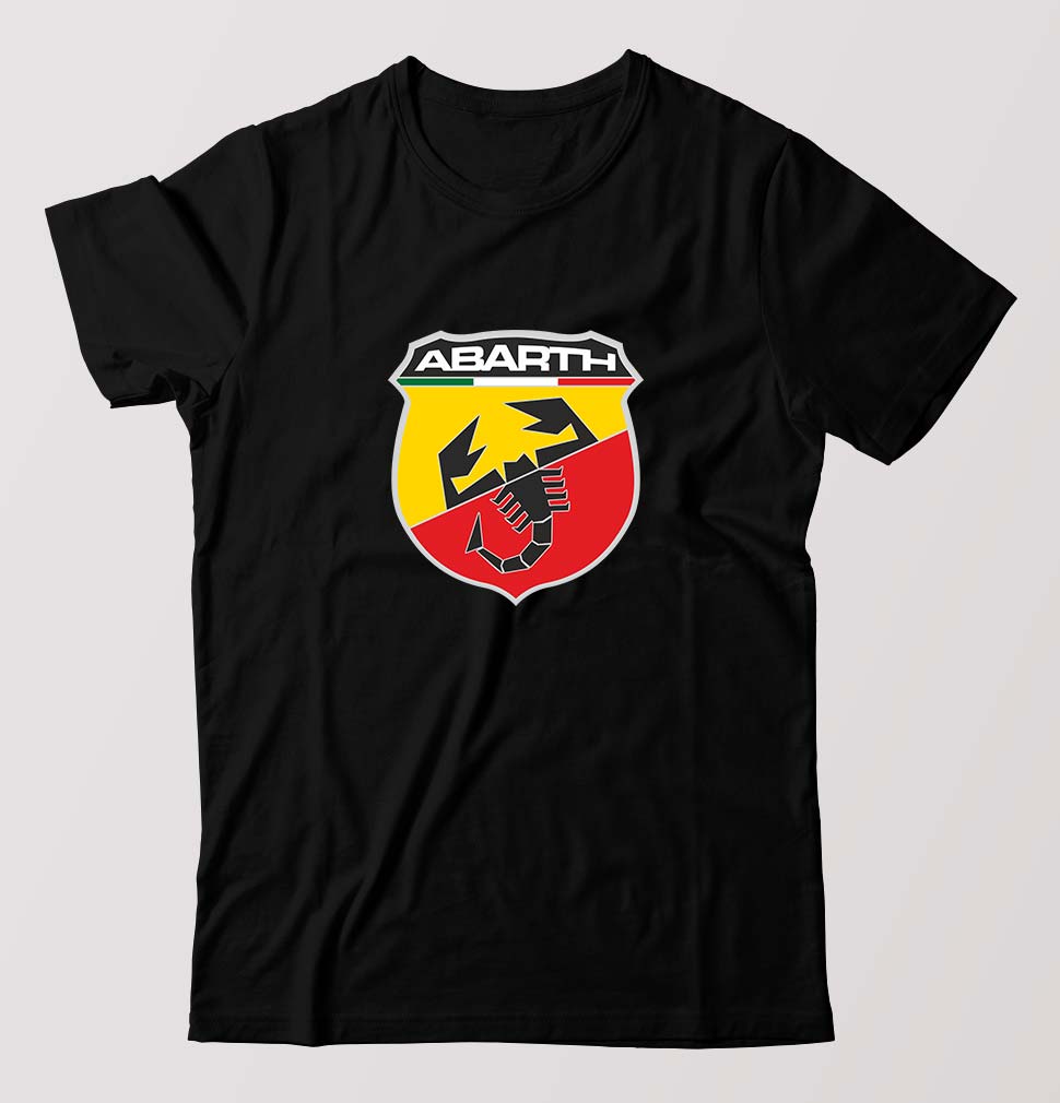 Abarth T-Shirt for Men-Black-Ektarfa.online