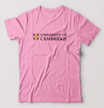 Load image into Gallery viewer, Cambridge University T-Shirt for Men-Light Baby Pink-Ektarfa.online
