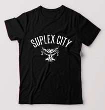 Load image into Gallery viewer, WWE Brock Lesnar Suplex City T-Shirt for Men-Black-Ektarfa.online
