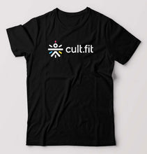 Load image into Gallery viewer, Cult Fit T-Shirt for Men-Black-Ektarfa.online
