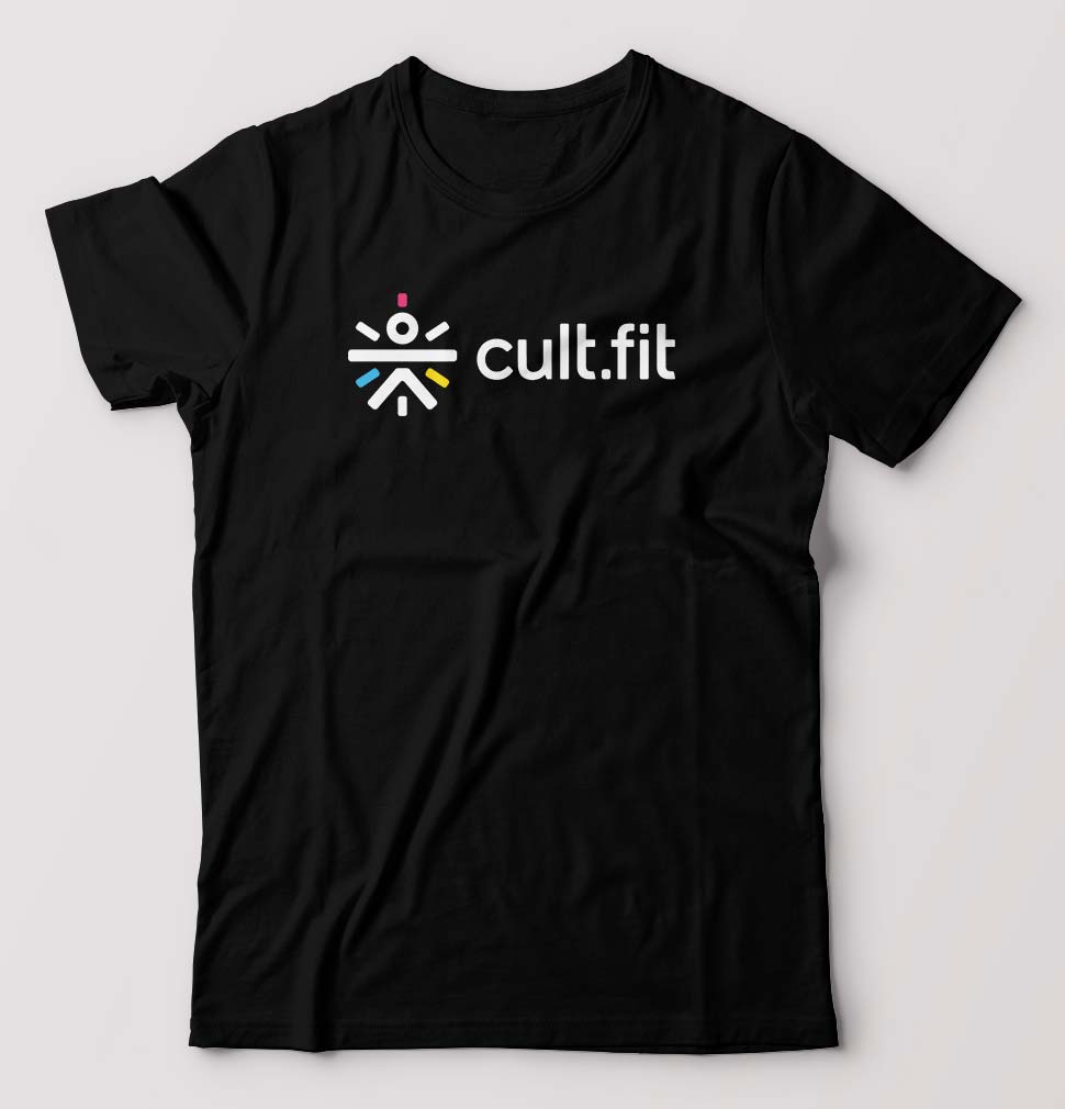 Cult Fit T-Shirt for Men-Black-Ektarfa.online