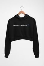 Load image into Gallery viewer, lockheed martin Crop HOODIE FOR WOMEN-Black-Ektarfa.online
