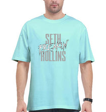 Load image into Gallery viewer, Seth Rollins Oversized T-Shirt for Men-Mint-Ektarfa.online
