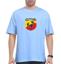 Load image into Gallery viewer, Abarth Oversized T-Shirt for Men-Baby Blue-Ektarfa.online
