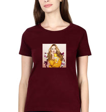 Load image into Gallery viewer, sabrina carpenter T-Shirt for Women-Maroon-Ektarfa.online
