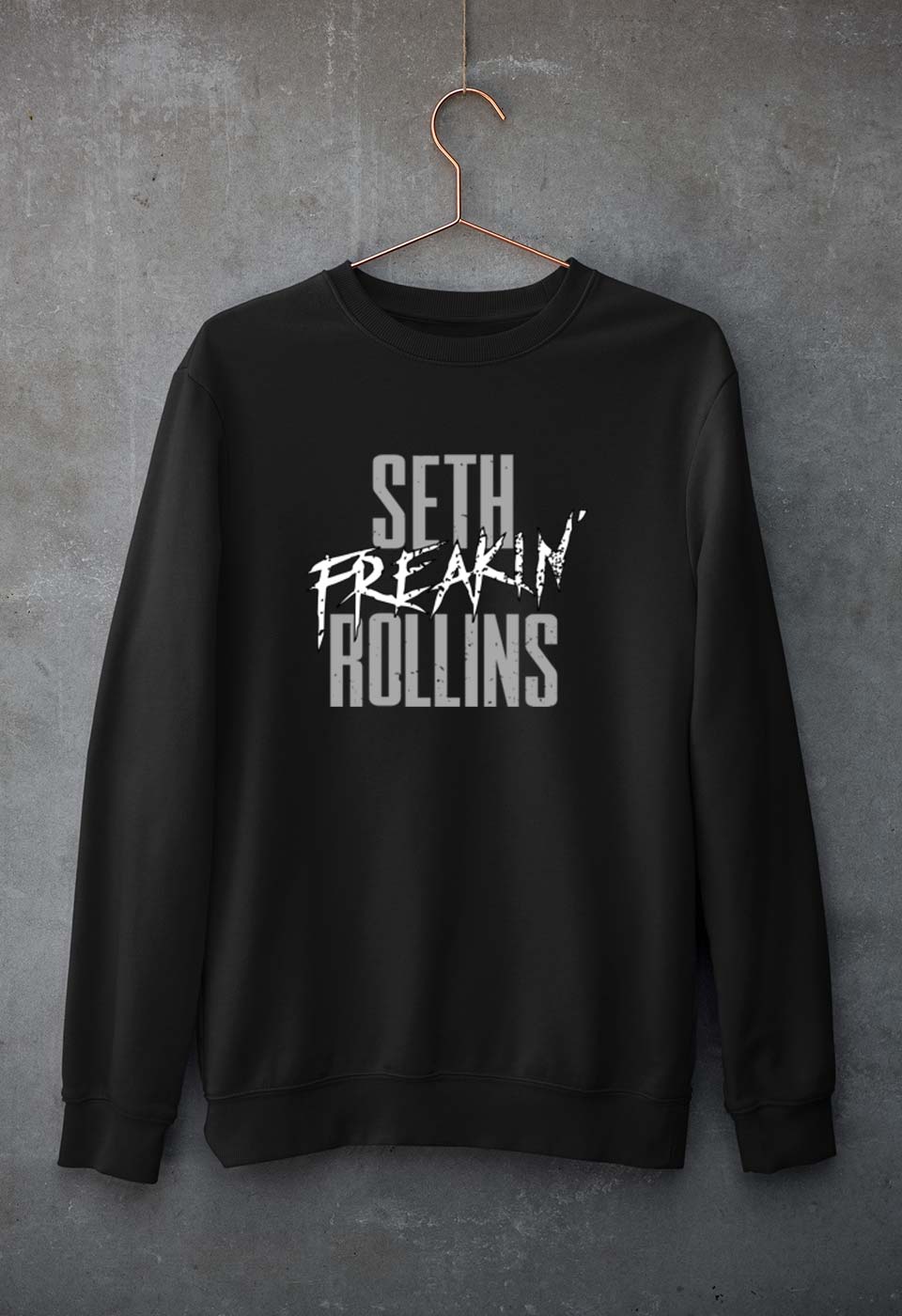 Seth Rollins Unisex Sweatshirt for Men/Women-Black-Ektarfa.online